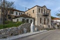 Old stone house in the village of Theologos, Greece Royalty Free Stock Photo