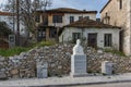 Old stone house in the village of Theologos, Greece Royalty Free Stock Photo