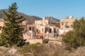 Old stone houses of the residential district on the island Favignana, province of Trapani, Sicily