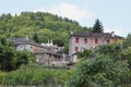 Old stone houses in the village Papingo of Zagoria Royalty Free Stock Photo