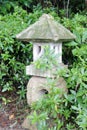 Old stone lantern Royalty Free Stock Photo