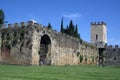 The old stone made fortress in Livorno,Italy,