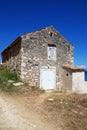 Old stone made house on the island Susak near Mali Losinj Royalty Free Stock Photo