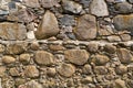 Antique natural stonewall