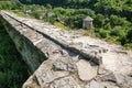 Old stone medieval walls in Kamianets-Podilskyi fortress, Ukraine Royalty Free Stock Photo