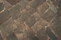 Old stone pavement background Royalty Free Stock Photo