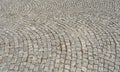 Old Stone Pavement Texture Background, Granite Cobblestone Road Pattern, Vintage Block Sidewalk