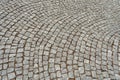 Old Stone Pavement Texture Background, Granite Cobblestone Road Pattern, Vintage Block Sidewalk