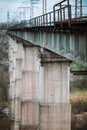 Old stone railway bridge