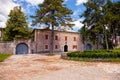 Old stone residence in Cetinje, Montenegro. Royalty Free Stock Photo