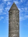 Old stone round tower Royalty Free Stock Photo