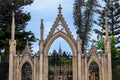 Neo-Gothic Addolorata Cemetery in Malta