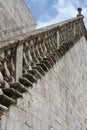 Old stone stairway