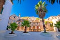 Old stone street in town of Vis Royalty Free Stock Photo