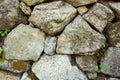 Old stone wall. ancient wall. masonry texture, stonework pattern Royalty Free Stock Photo