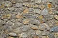 Old stone wall of a church, close up Royalty Free Stock Photo