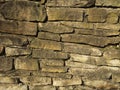 Old stone wall close-up Royalty Free Stock Photo