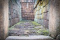 Old stone wall, old surface, old texture.