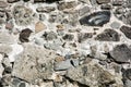 Old stone wall texture, solid material Royalty Free Stock Photo