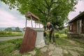 Old, stone, water well Royalty Free Stock Photo