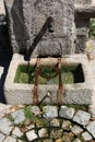 Old Stone Water Well, Mortemart, France Royalty Free Stock Photo