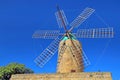 Malta - Stone windmill in Gozo