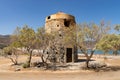 Windmills Poros Elounda Royalty Free Stock Photo