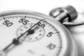 Old stopwatch close up Royalty Free Stock Photo