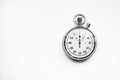Old stopwatch isolated Royalty Free Stock Photo