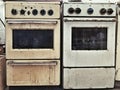 Old stoves Royalty Free Stock Photo