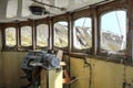 Old stranded ship stranded in Patreksfjordur Royalty Free Stock Photo