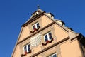 Old Strasbourg house with blue sky