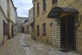 Old street in the ancient district magal. Derbent, Dagestan