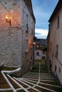 Old street of Campobasso Royalty Free Stock Photo