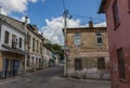 Old street in the center of Bakhchisaray