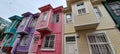 Old Street and Colorful Wooden Houses of Kariye