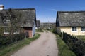 Old street on Fanoe Island.