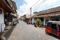 Old street in Galle fort, Sri Lanka