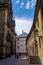 Old street in Hradcany, Prague, Czech Republic Royalty Free Stock Photo