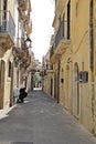 Old street in an Italian town