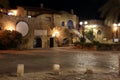 Old street of Jaffa, Tel Aviv in the night, Israel Royalty Free Stock Photo