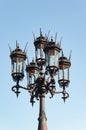 Old street lamp in Dresden Royalty Free Stock Photo