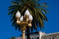 Old Street Lamp At May Square Plaza De Mayo