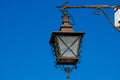 Old street lamp in Obidos