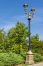 Old street lamp pole Royalty Free Stock Photo