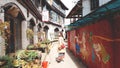 The old street in Lijiang of China