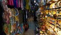 The old street market. Baazar of Khan el-Khalili, in Cairo. Egypt