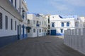 Old street in the medina of Asilah near the rampart