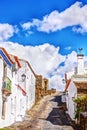 old street in Monsaraz village, alentejo region Royalty Free Stock Photo