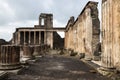 Old street of Pompeii city, Naples